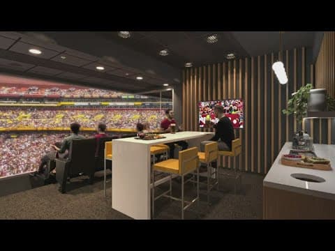 More upgrades are coming to FedEx Field