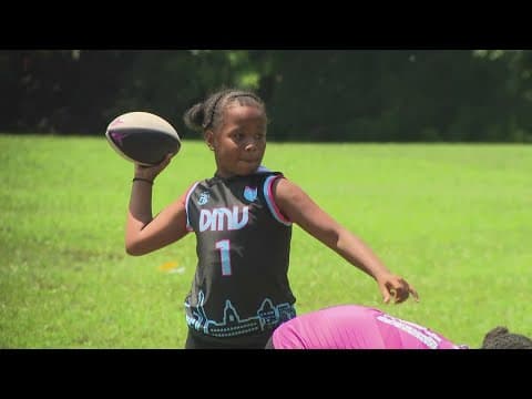 Washington Commanders investing in girls flag football across region