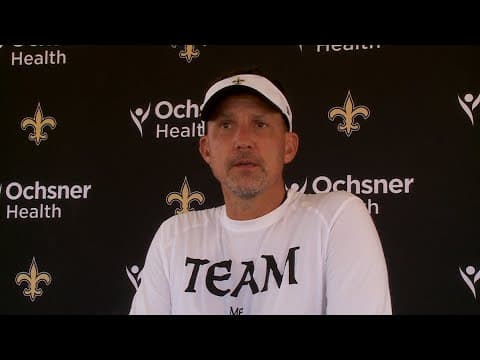 Dennis Allen on bringing refs in to officiate Day 8 practice at training camp