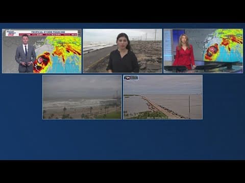 Tropical Storm Francine: Team coverage as the storm heads for Louisiana
