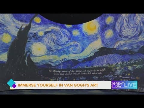 Van Gogh Comes Alive at The Dalí Dome