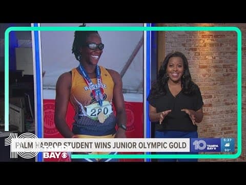 Palm Harbor student wins Junior Olympic gold medal