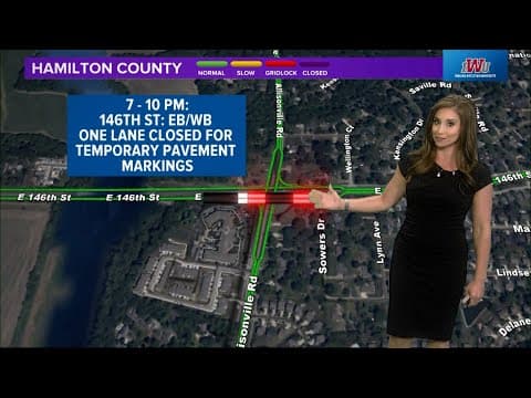 Major traffic shift as construction continues on Allisonville Road & 146th Street interchange