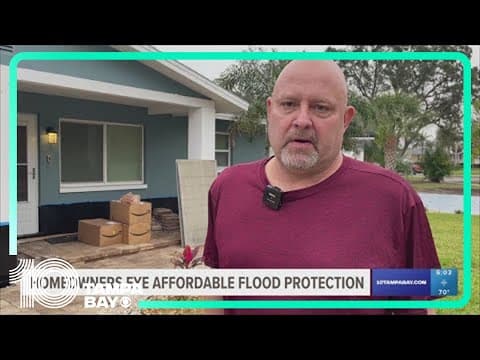 Homeowners in flood-weary St. Pete neighborhood eye affordable home protection