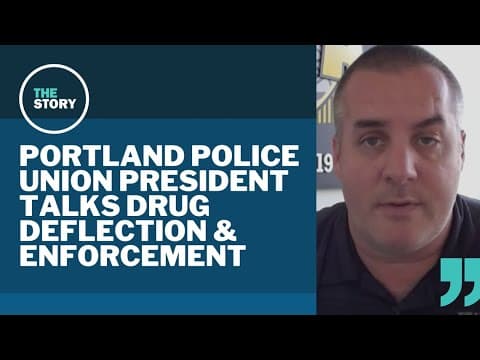 Portland police union president reflects on current state of drug deflection