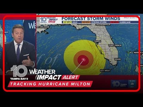 Hurricane Milton update: 5:15 p.m. Monday, Oct. 7