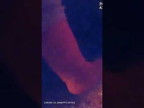 Bodycam vid shows Carver Co. deputy catching kids dropped from burning home #kare11 #shorts