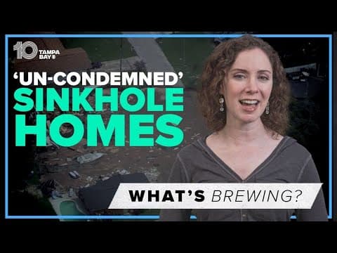 Homes next to massive Florida sinkhole get ‘un-condemned’