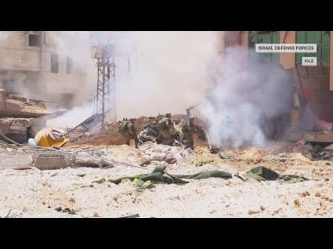 Israeli troops push into Rafah after strike at camp