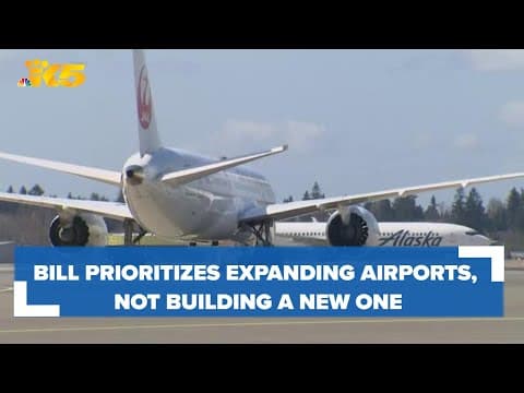 The search for a new airport in western Washington changes focus