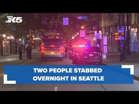 BREAKING: Two people stabbed in Seattle