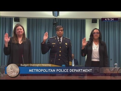 DC Mayor proposes 14% increase to police budget