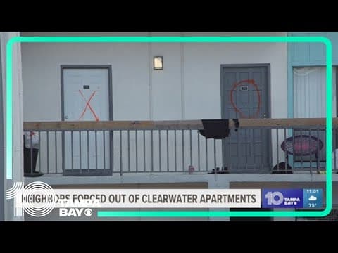 Clearwater apartment tenants must vacate with days notice after flooding from Milton