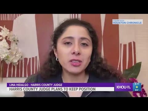 Harris County Judge Lina Hidalgo to seek third term, she tells Houston Chronicle during virtual chat