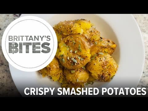 Brittany's Bites: Crispy Smashed Potatoes