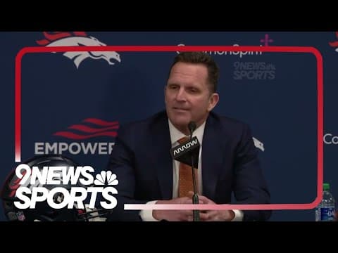 Broncos GM on why Denver picked quarterback Bo Nix