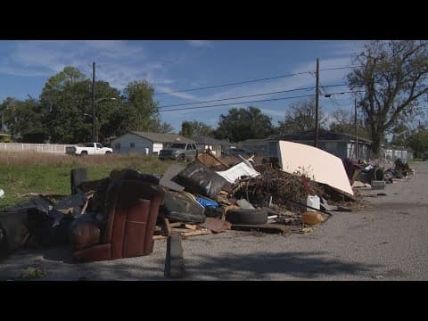 Residents of north Houston neighborhood dealing with rats, broken glass due to illegal dumping