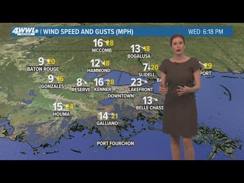 New Orleans Weather: Cold Wednesday night, rain possible Saturday