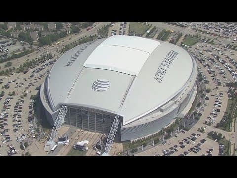 Security preparations underway for the Cotton Bowl