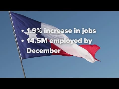 Texas employment rate will grow this year according to new report