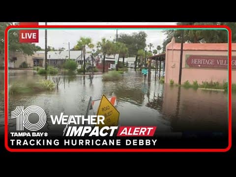 Citrus County storm surge floods Heritage Village