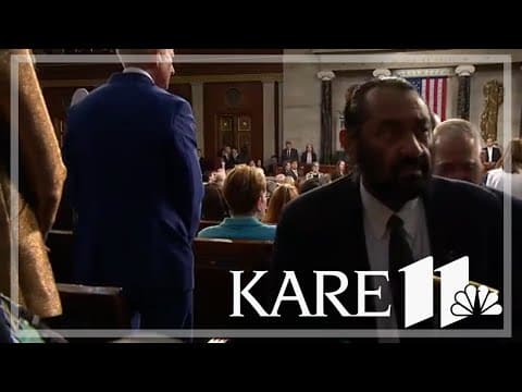 Rep. Al Green removed from House chamber