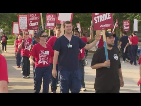UMC nurses strike for the third time in New Orleans