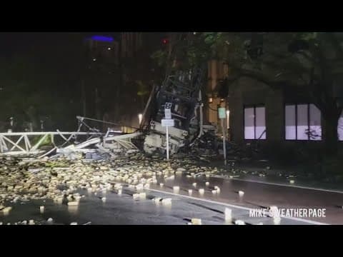 Hurricane Milton damage: Roofs destroyed, trees topple, vehicles damaged