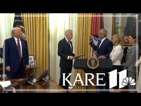 RFK Jr. confirmed and sworn in as HHS secretary