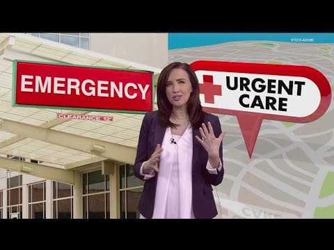 Urgent care or the ER: What's the difference?