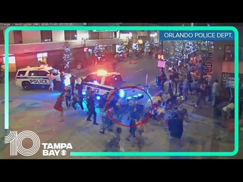 Police: 2 men killed in overnight shooting Friday in downtown Orlando, 6 others hurt