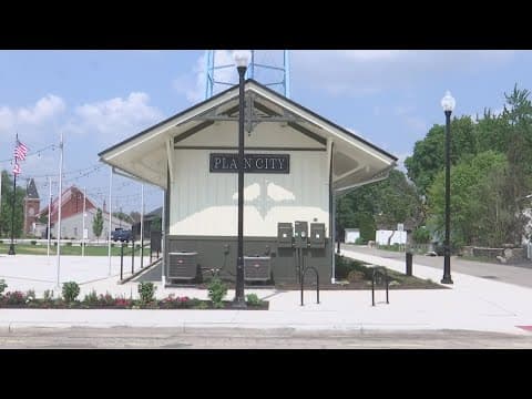 Plain City's Depot at Public Square now complete