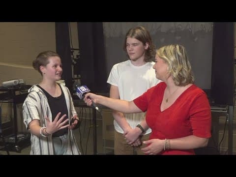 Student and former student share their perspective on working behind the scenes during musicals in K