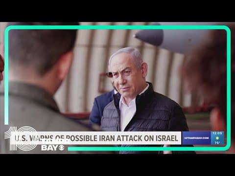 The U.S. warns of possible Iran attack on Israel