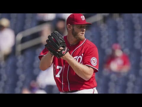 Stephen Strasburg's retirement is officially listed by MLB