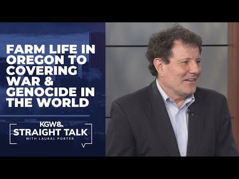Nicholas Kristof: Farm life to journalist at the New York Times