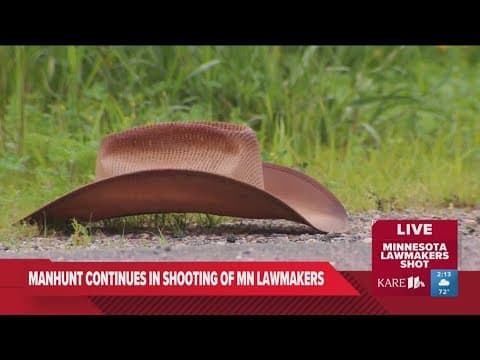 Manhunt continues in rural Minnesota for suspect in lawmaker shooting