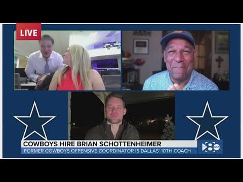 What does WFAA Chief Meteorologist Pete Delkus think of the Cowboys hiring Brian Schottenheimer?