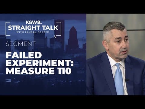 Nathan Vasquez, Multnomah County DA candidate, calls Measure 110 Mike Schmidt's failed experiment