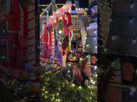 The KHOU 11 #Holiday Homes grand finale is “The Nightmare Before #Christmas” theme. #shorts