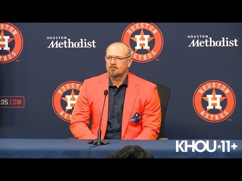 Full Press Conference | Billy Wagner's #13 Jersey Retirement at Daikin Park