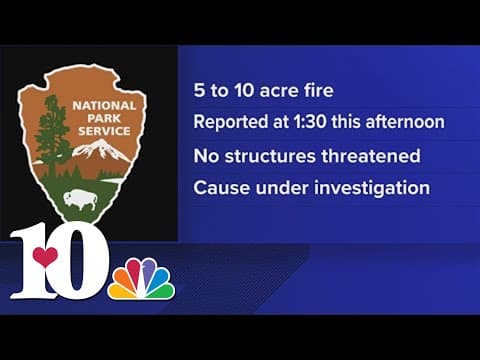 NPS: Crews responding to wildfire up to 10 acres large on Fontana Lake's shore in North Carolina