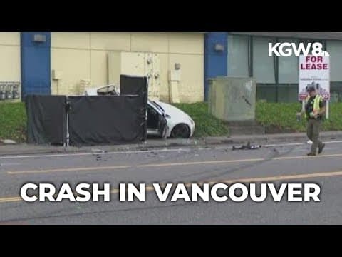 Homicide detectives investigating severe crash in Vancouver