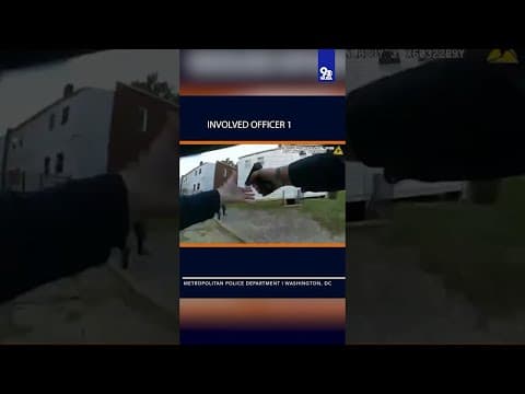 VIDEO: DC Police shootout leaves man dead