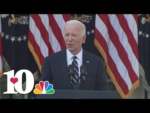 Biden delivers remarks following Trump's victory over Harris