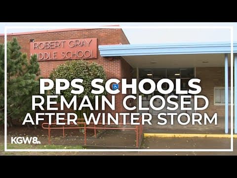 Portland schools create makeshift classrooms after storm damage
