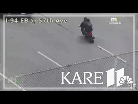 Man on moped scooter leads Minnesota State Patrol on slow-speed chase across I-94