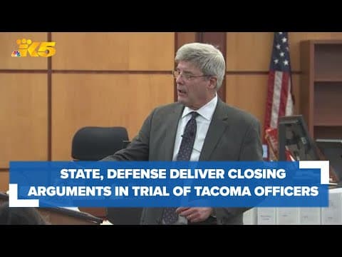 Defense attorney for Tacoma officer claims Manuel Ellis caused his own death