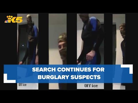 Search continues for thieves who targeted Yarrow Point home by watercraft