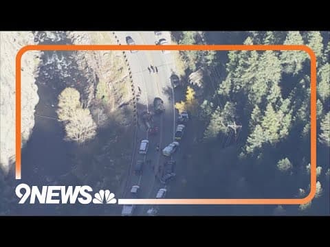 2 killed when suspect crashes during pursuit on Highway 6 in Clear Creek County